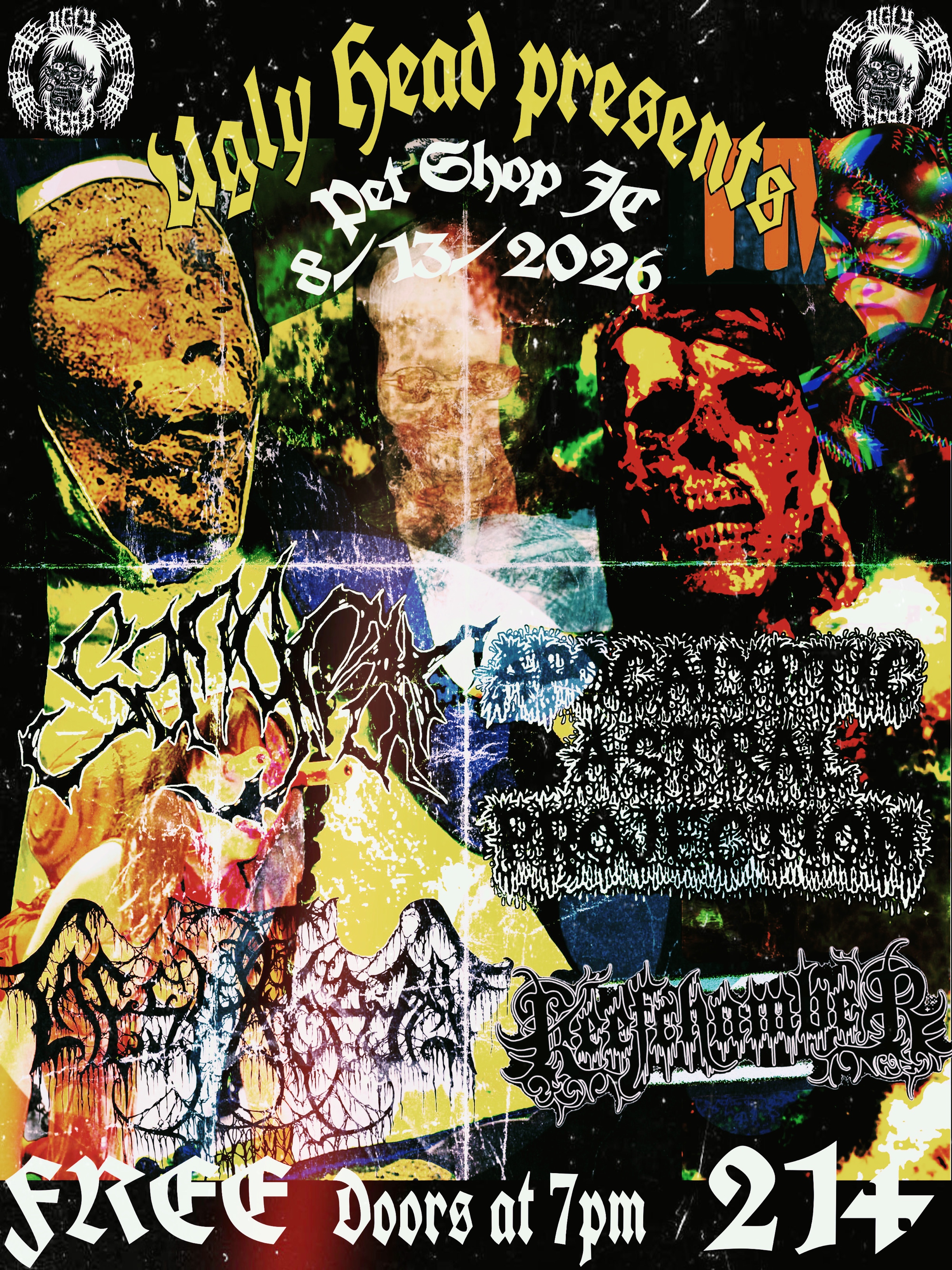 August 13, 2026 show flyer